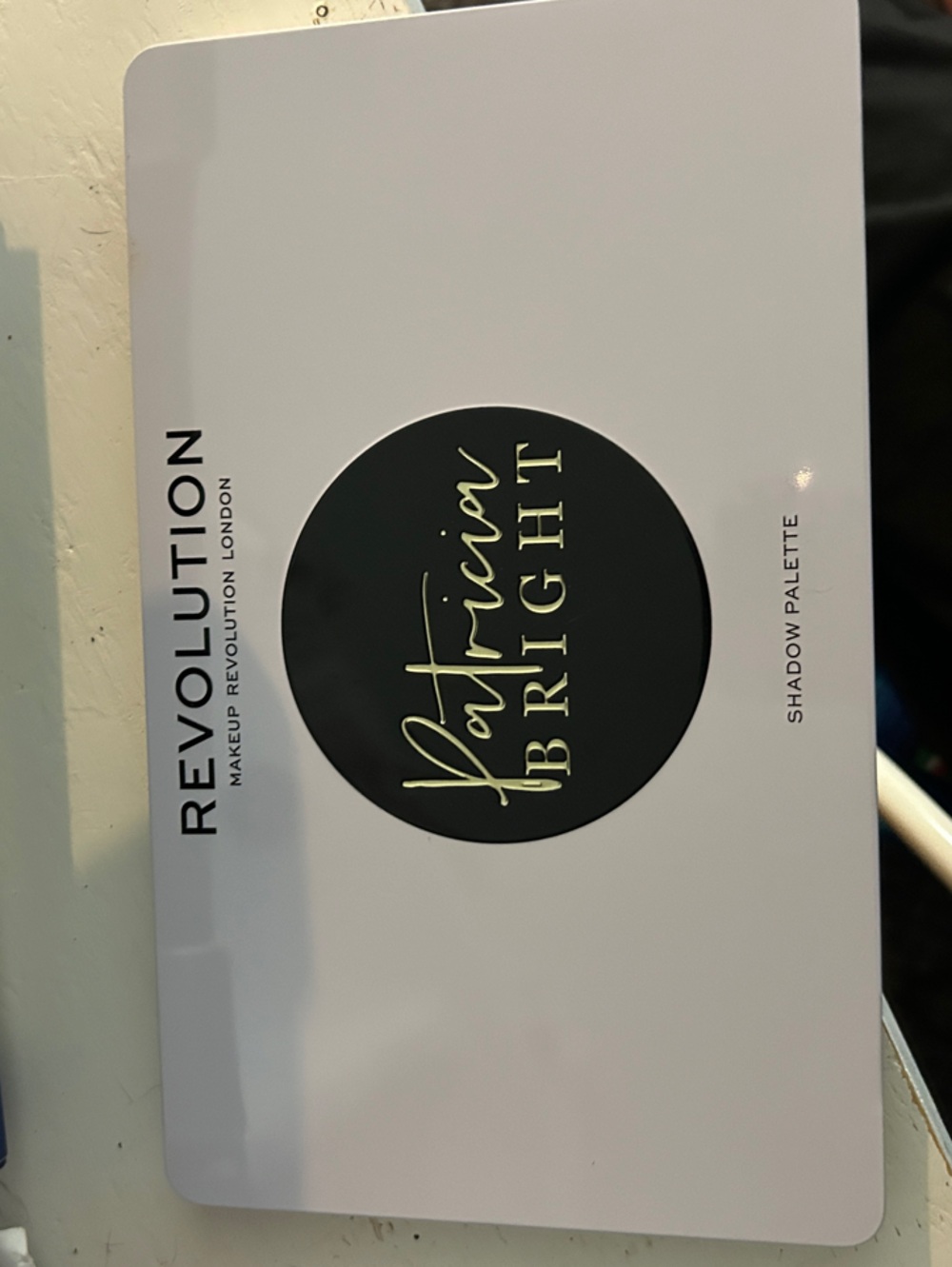 Revolution Patricia Bright Shadow Palette - White, Black, Gold